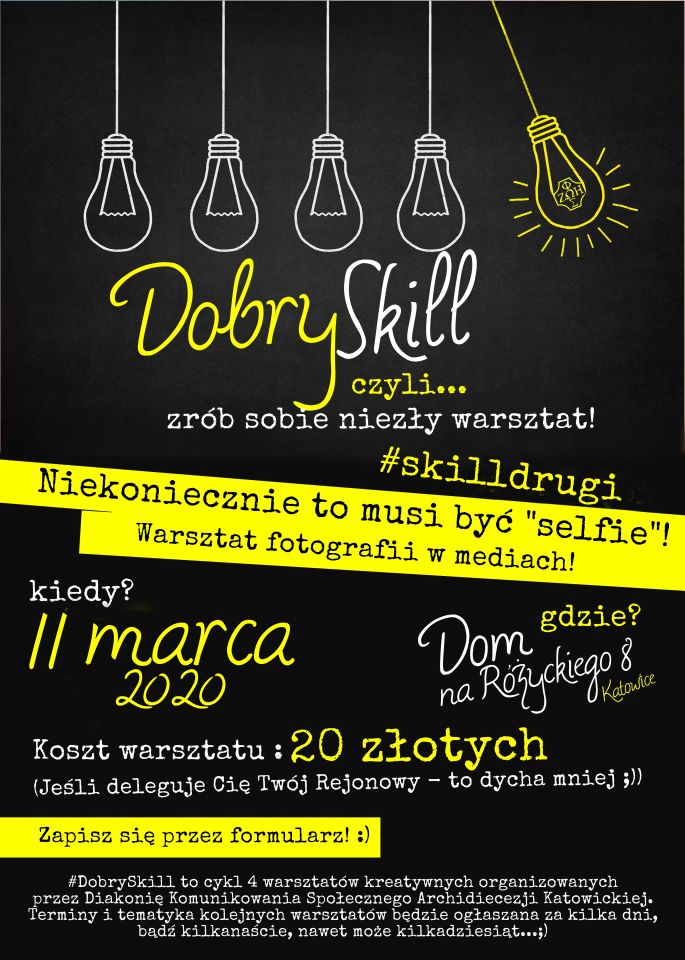 #DobrySkill – zapisz się na drugi warsztat! ;)