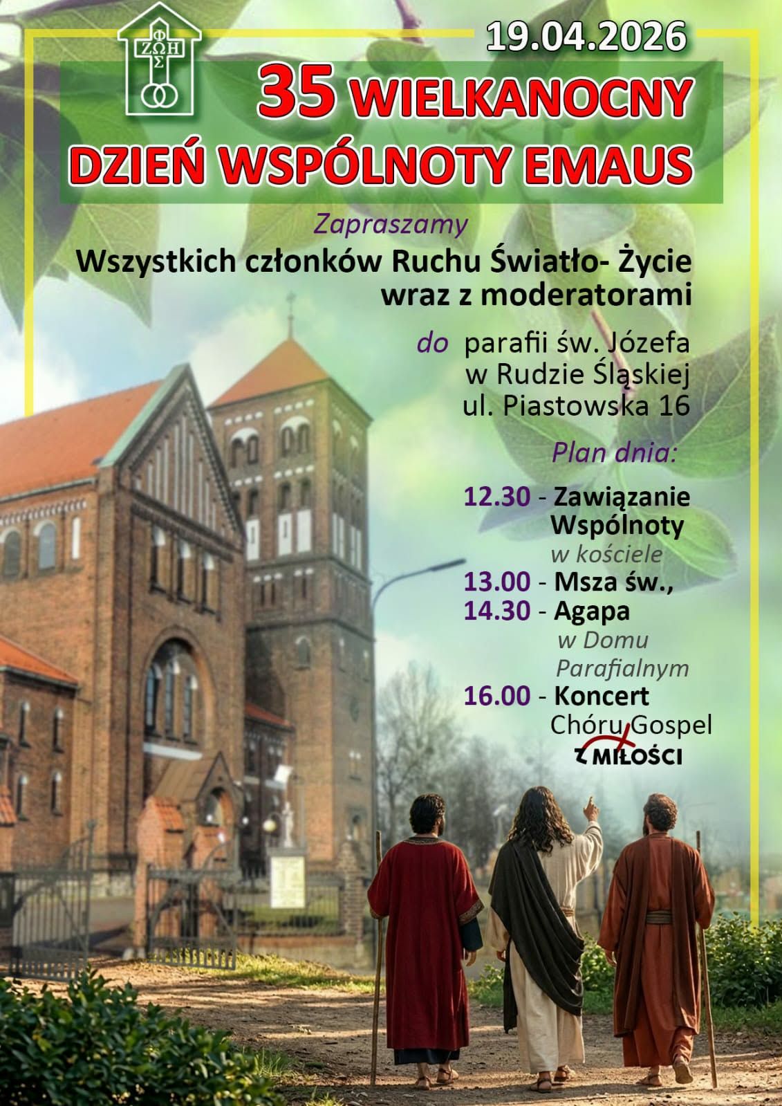 35 Wielkanocny Dzień Wspólnoty DK EMAUS.